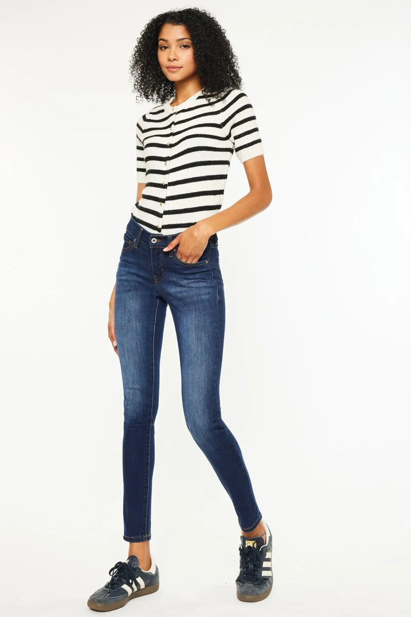 Kancan- Mid Rise Super Skinny