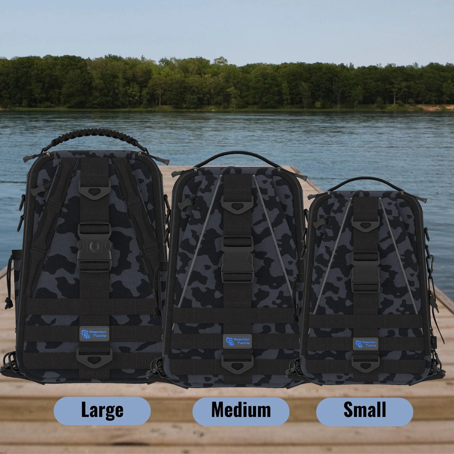 Reaction Tackle Fishing Tackle 2-in-1 Sling Bag/Backpack