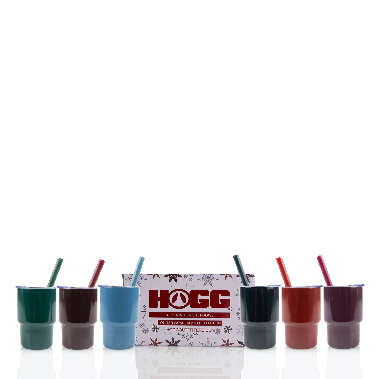 3 oz Mini Shot Tumblers- set of 6