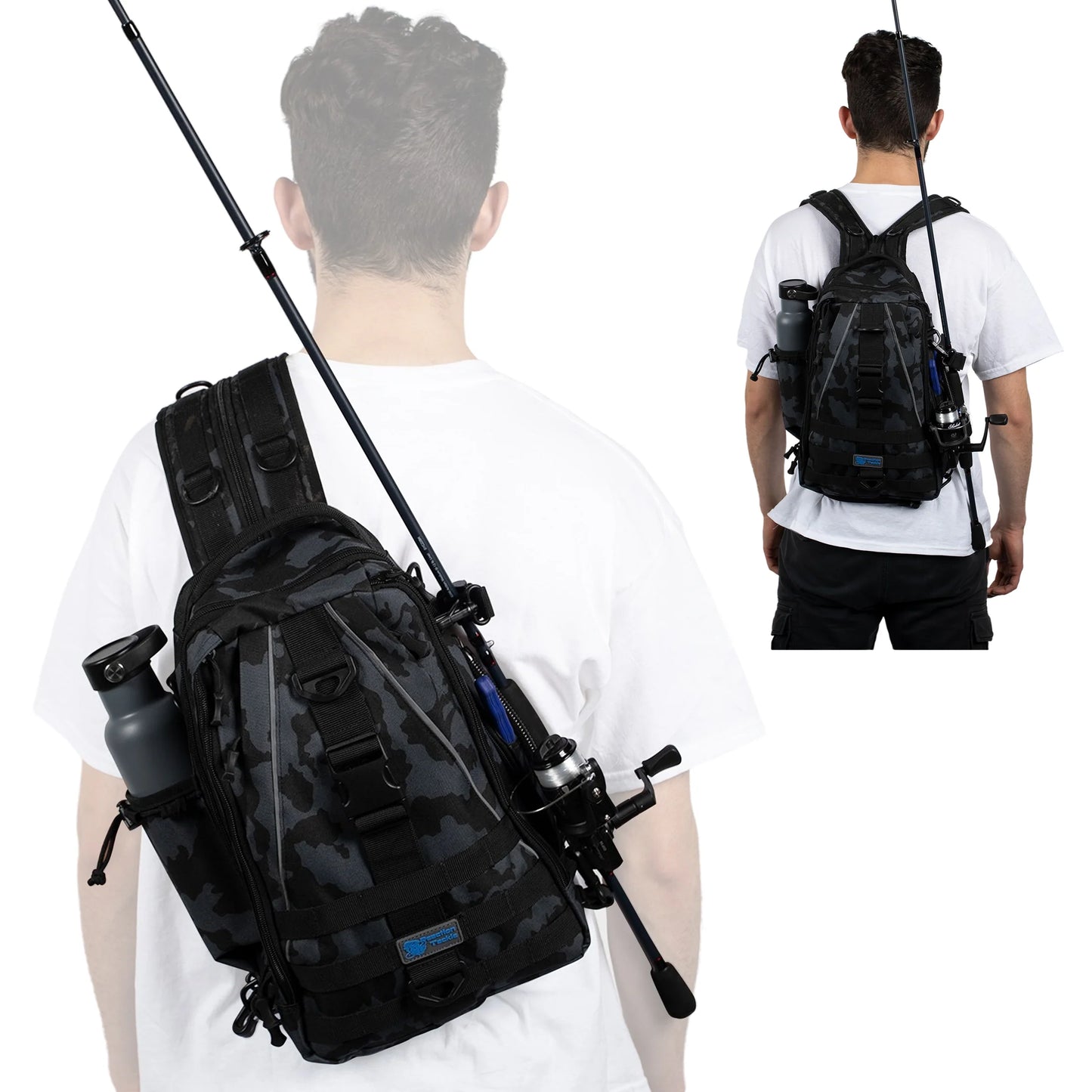 Reaction Tackle Fishing Tackle 2-in-1 Sling Bag/Backpack