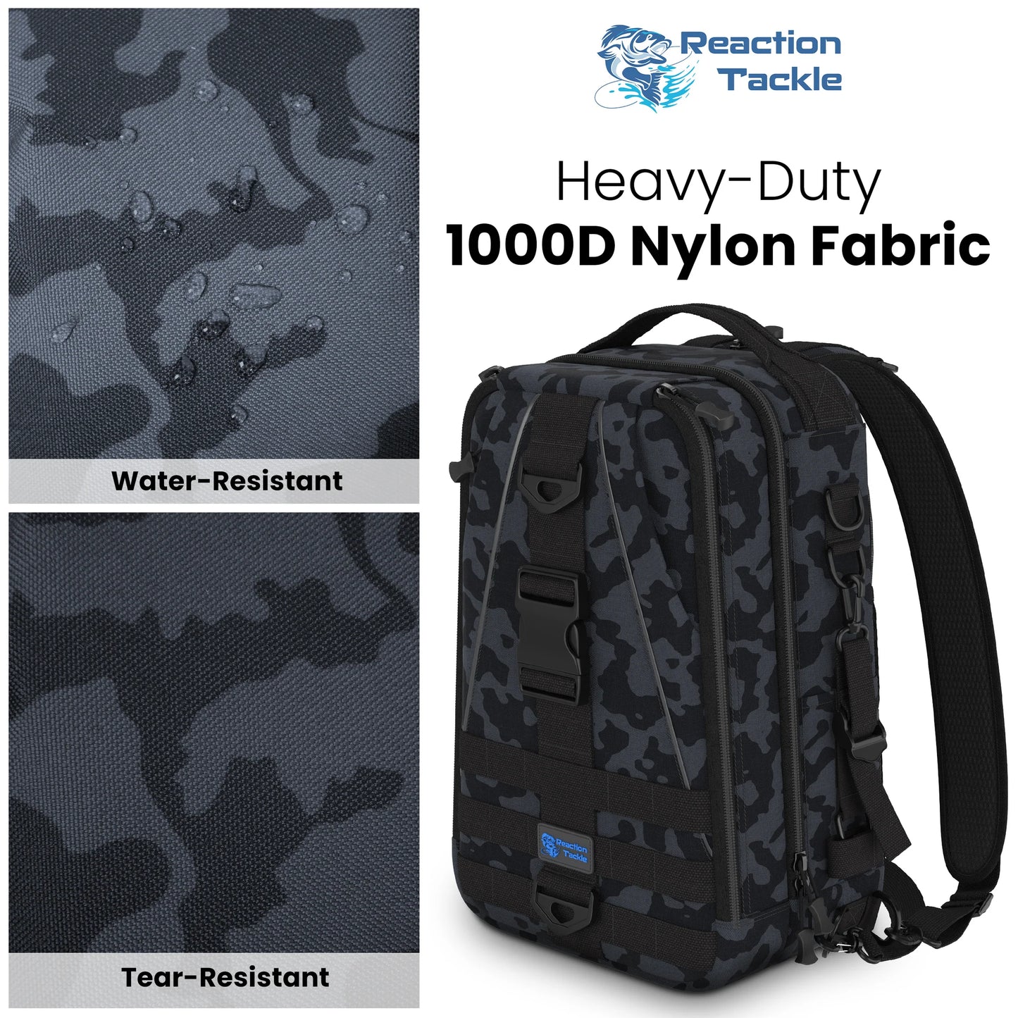 Reaction Tackle Fishing Tackle 2-in-1 Sling Bag/Backpack