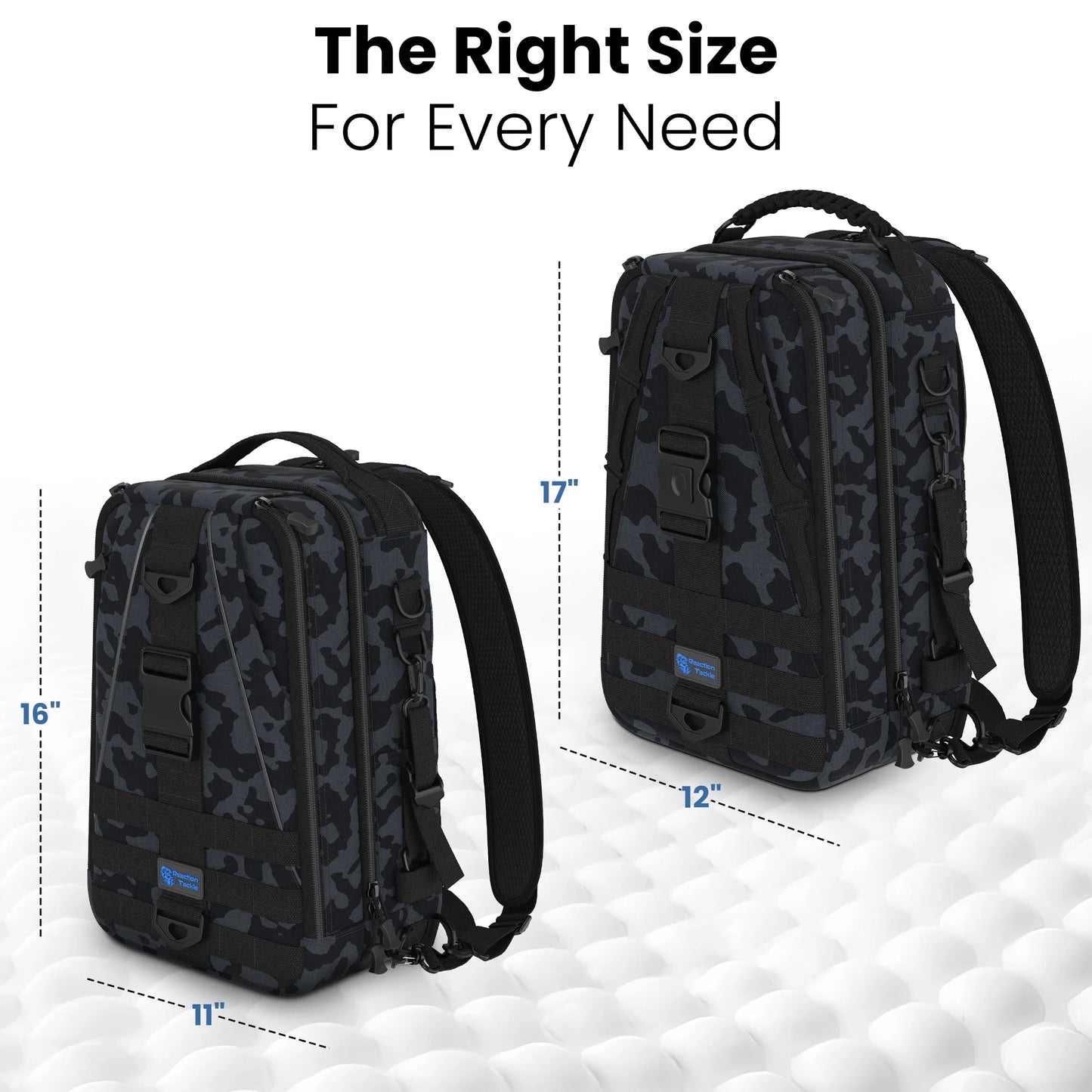 Reaction Tackle Fishing Tackle 2-in-1 Sling Bag/Backpack