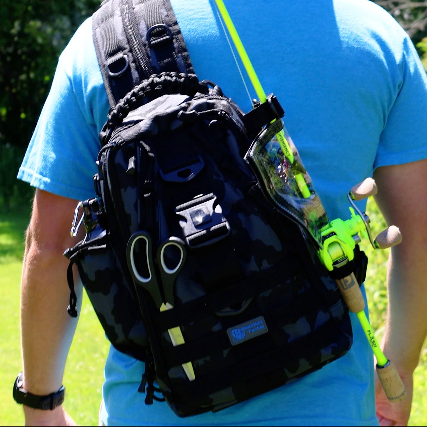 Reaction Tackle Fishing Tackle 2-in-1 Sling Bag/Backpack