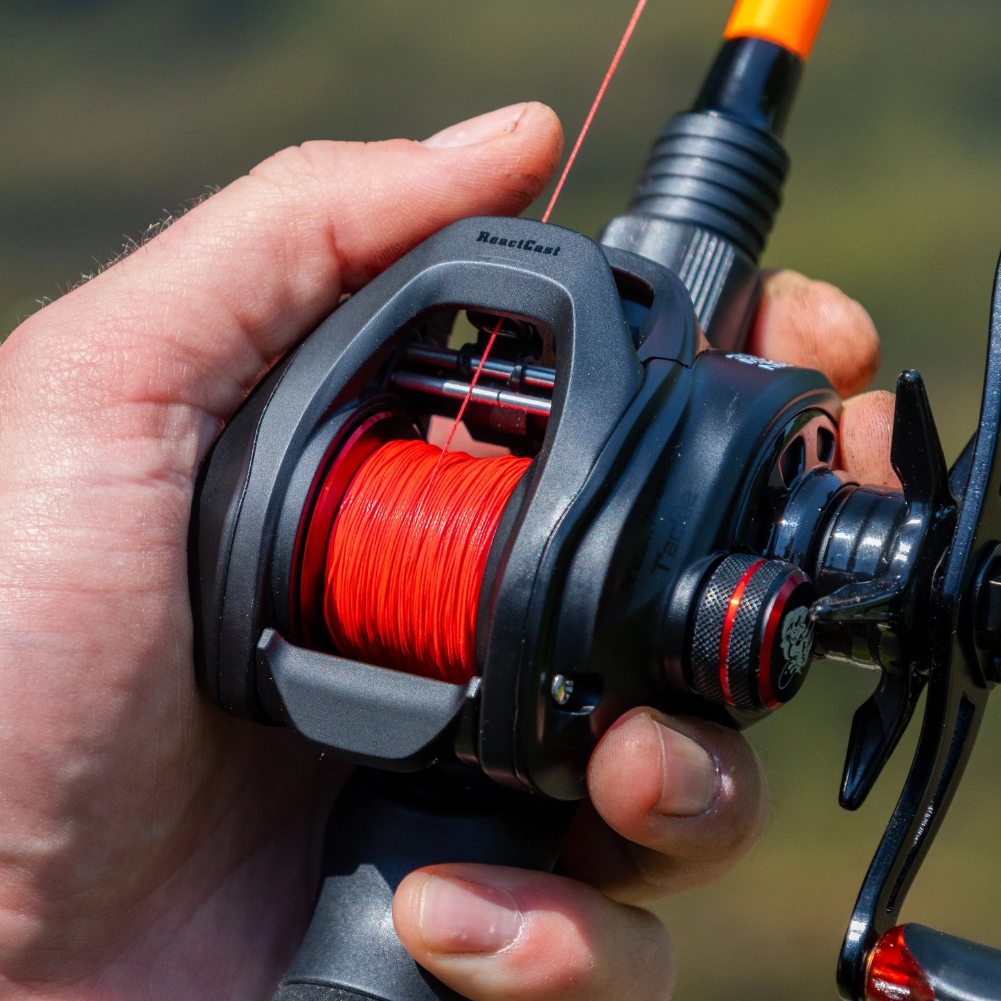 Reaction Tackle Baitcasting Fishing Reel – ReactCast Edition- High-Speed 7.3:1 Gear Ratio