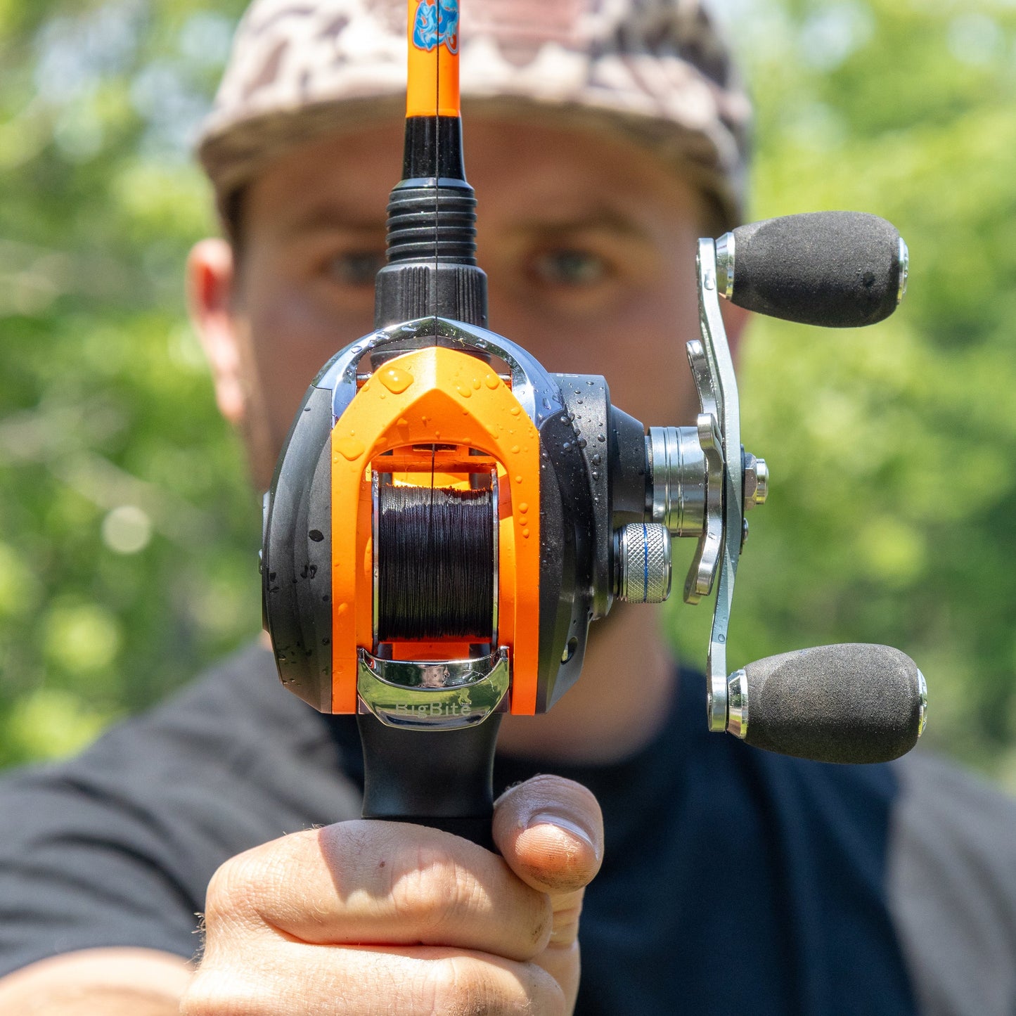 Reaction Tackle Fishing Rod and Baitcasting Reel Combo - Big Bite - NEW