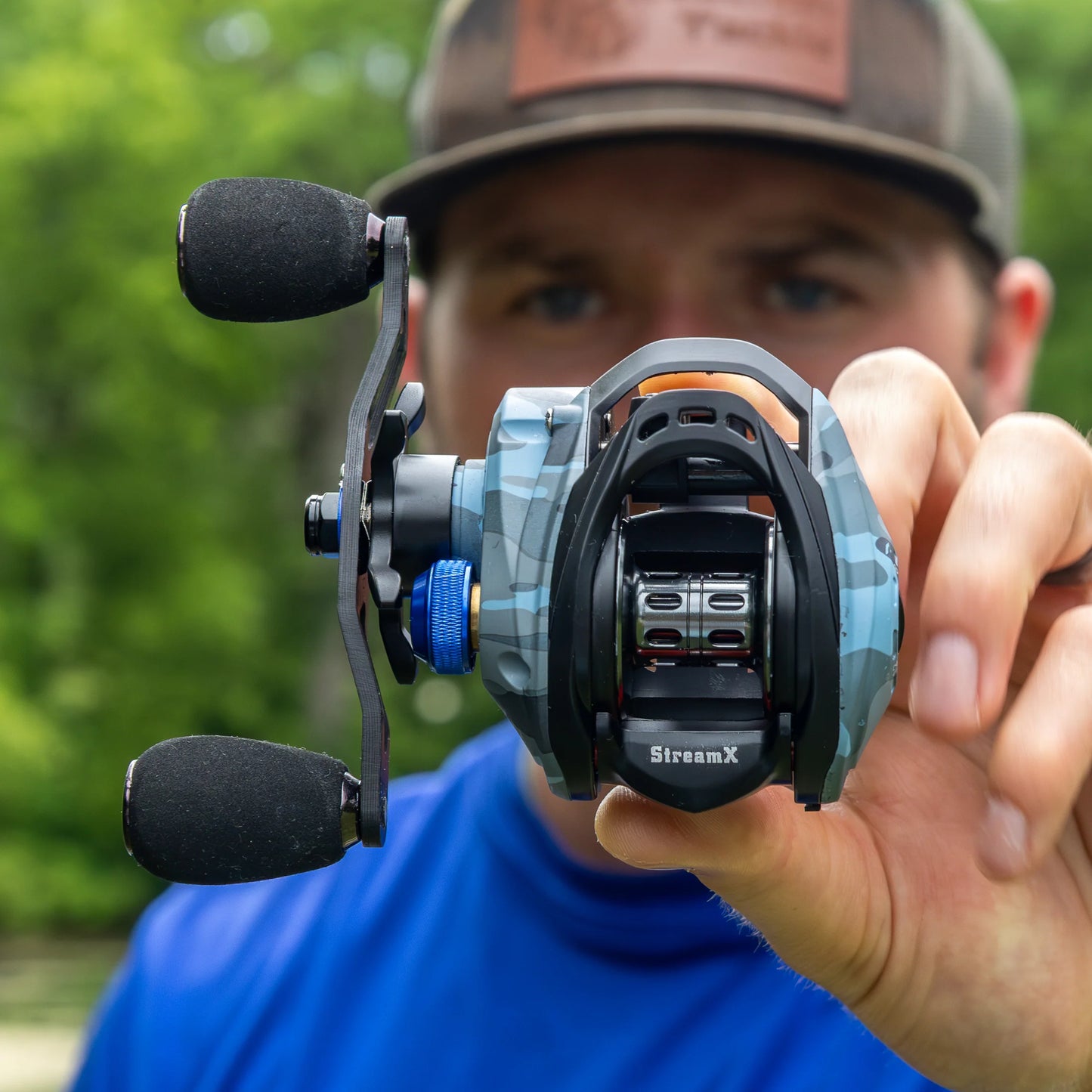 Reaction Tackle Baitcasting Fishing Reel- StreamX Edition- 7.5:1 gear ratio