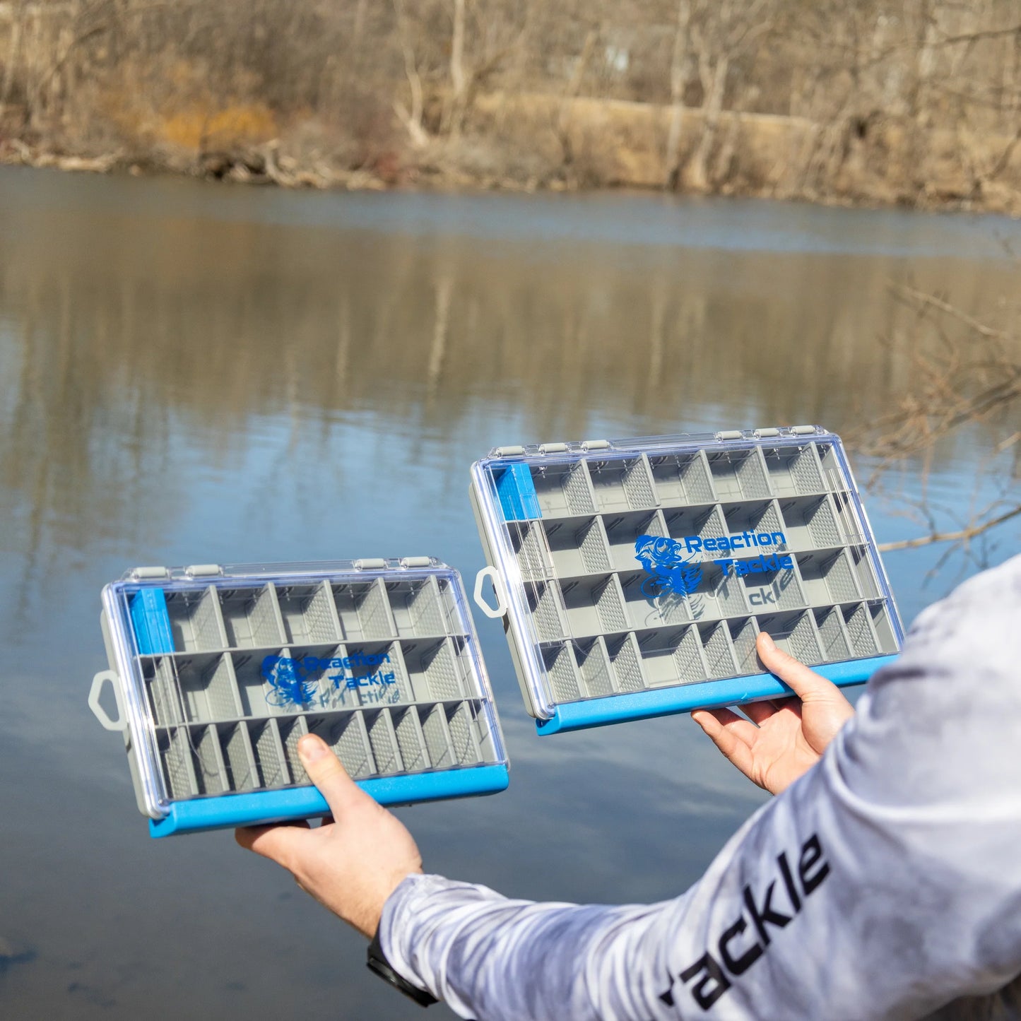 Reaction Tackle Ultra Elite Tackle Tray- Water Resistant with Single Clip Design