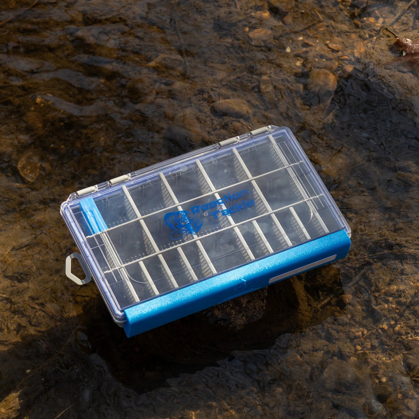 Reaction Tackle Ultra Elite Tackle Tray- Water Resistant with Single Clip Design