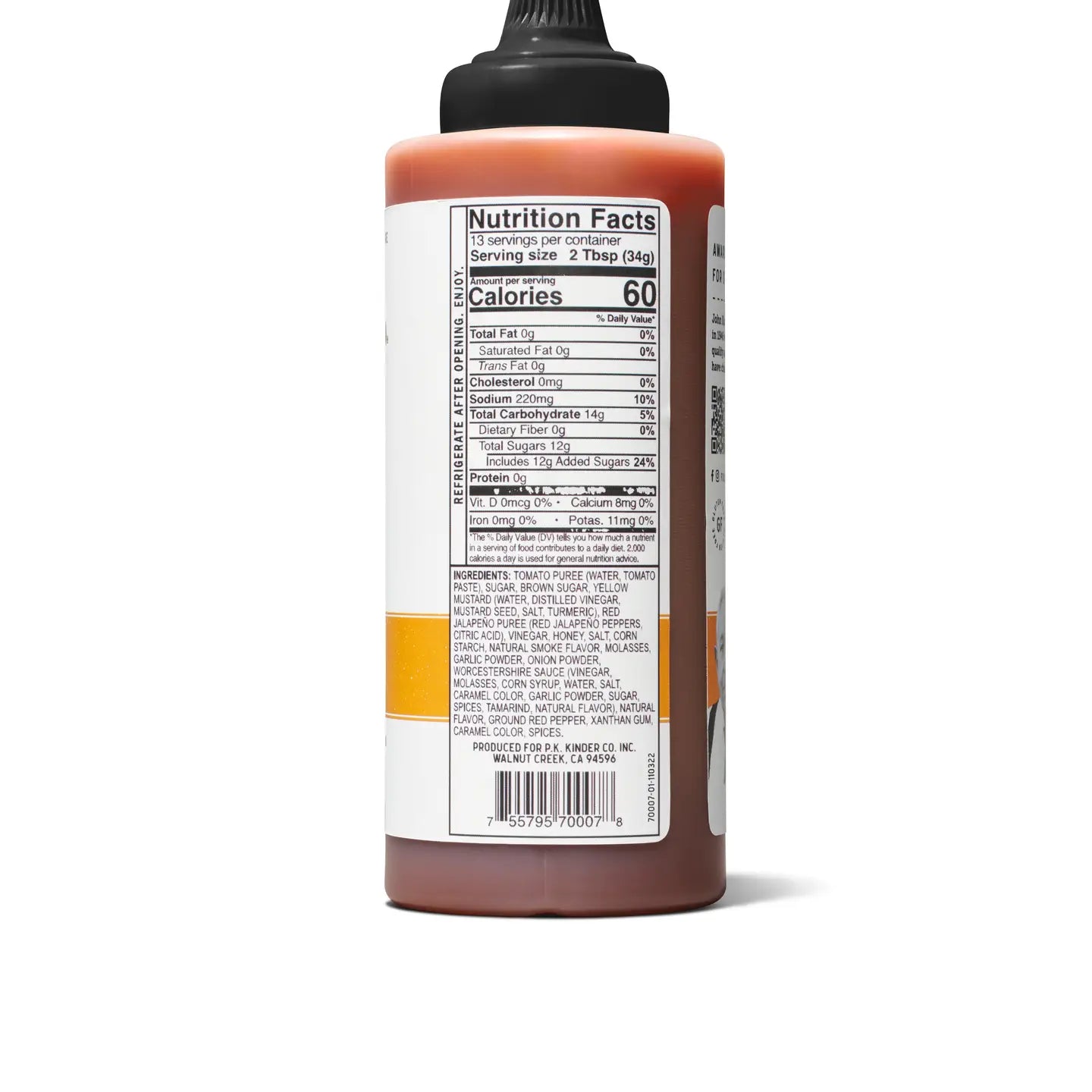 Kinder's- Honey Hot Bbq Sauce