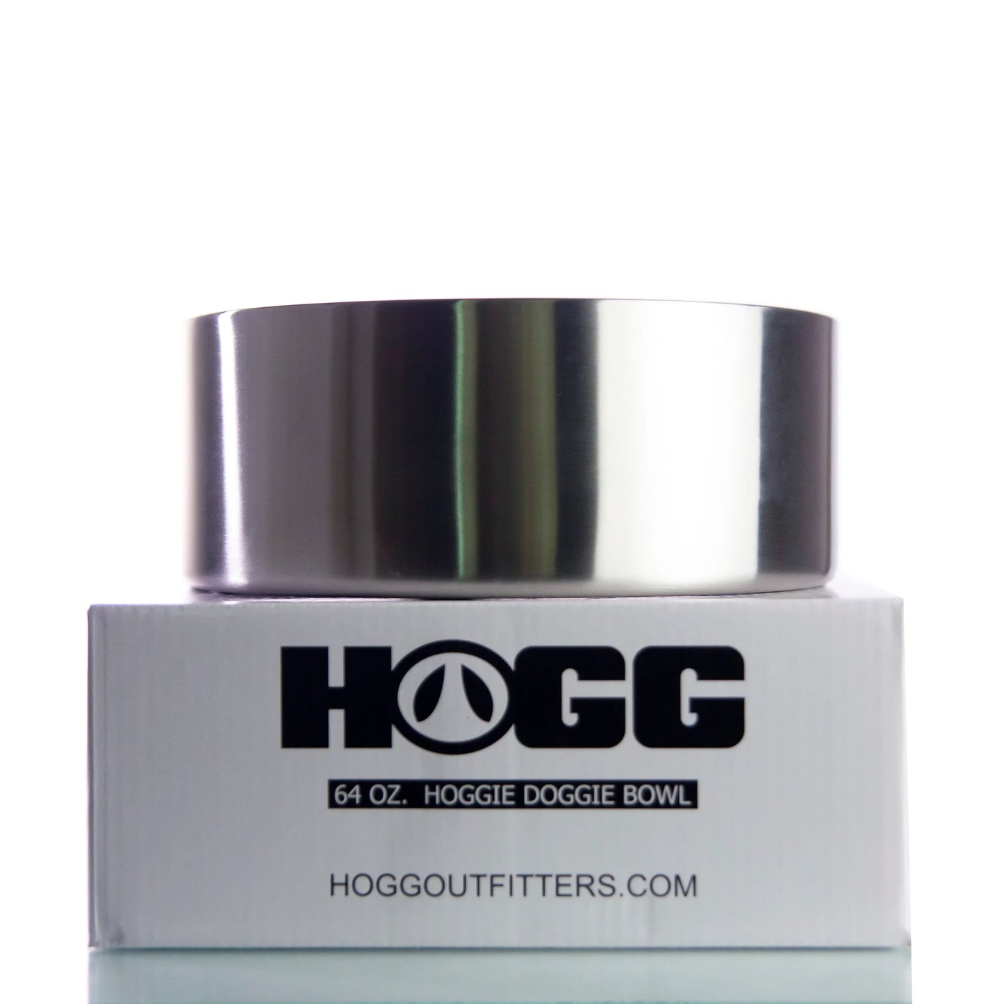 64 oz Hoggie Doggie Bowl- Stainless Steel