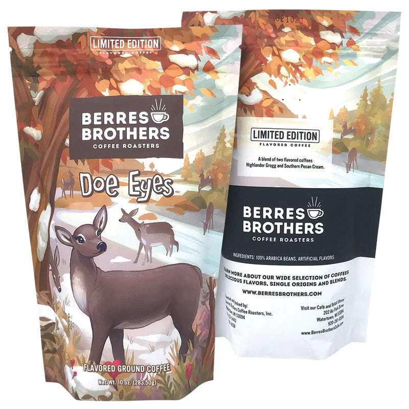 Limited Edition Doe Eyes Flavored Coffee- 10oz, Regular, Ground