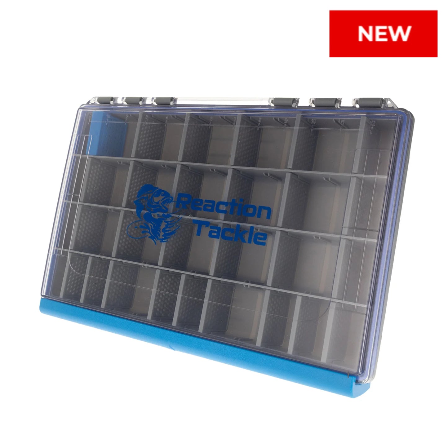 Reaction Tackle Ultra Elite Tackle Tray- Water Resistant with Single Clip Design