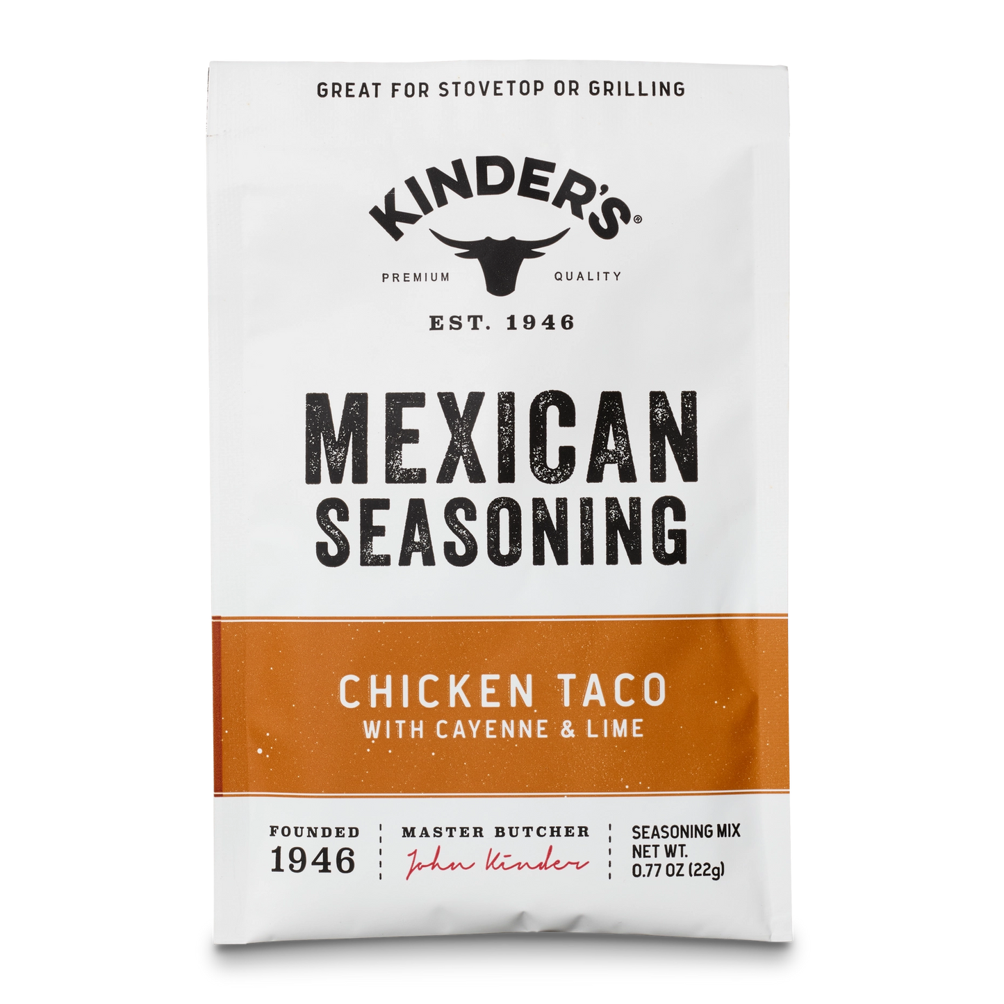 Kinder's- Chicken Taco Mexican Seasoning