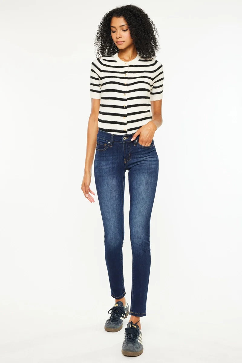 Kancan- Mid Rise Super Skinny