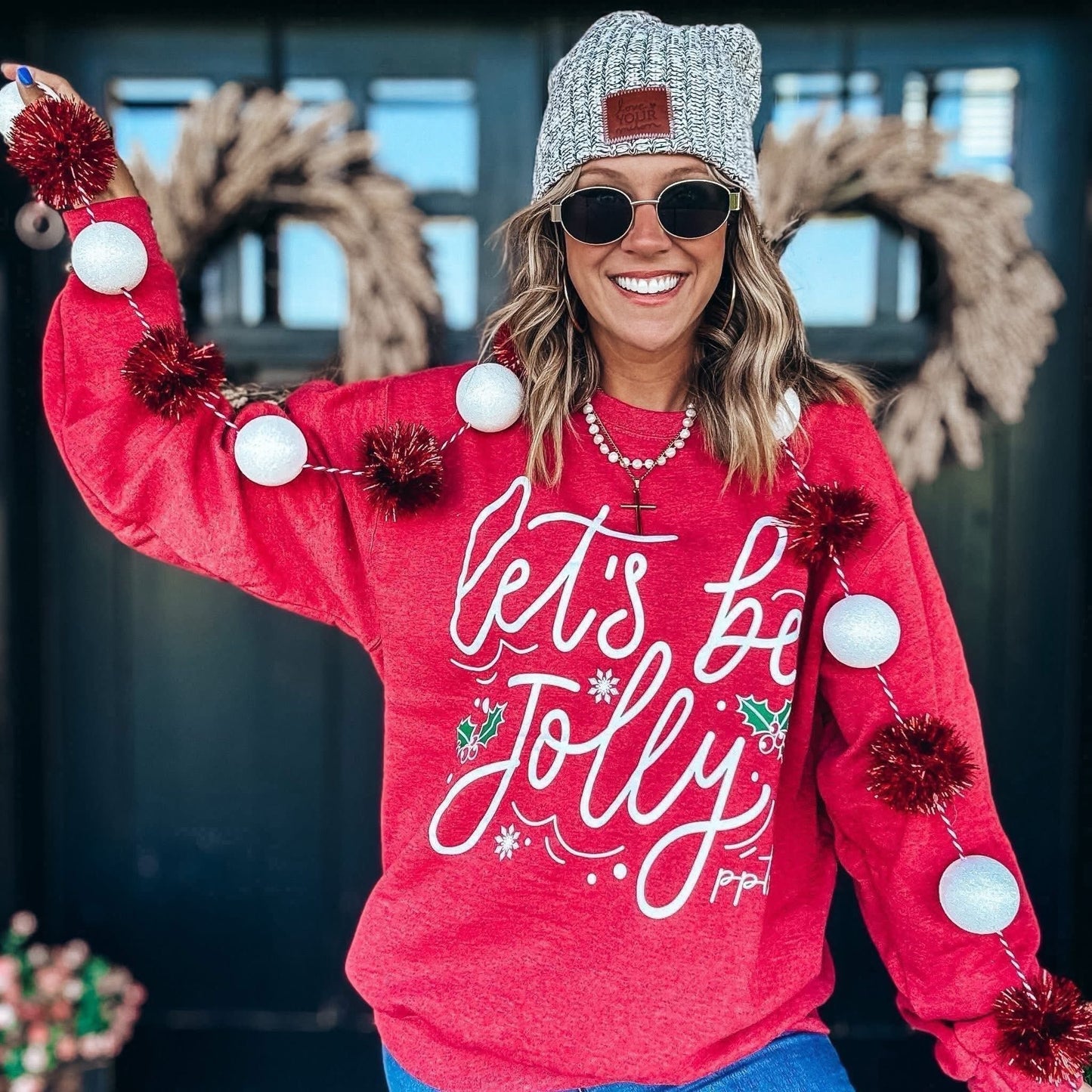 Let's Be Jolly Crewneck