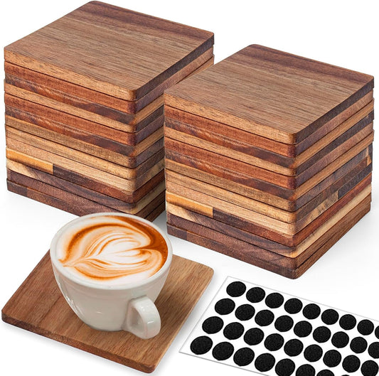 5-pack custom engraved coasters