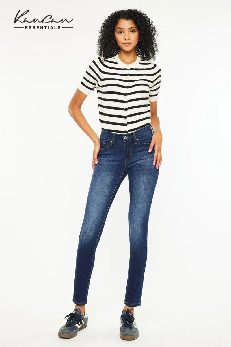 Kancan- Mid Rise Super Skinny