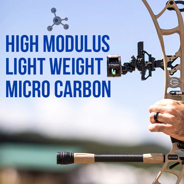 ELITE CARBON MICRO STABILIZER KIT 8/10"- Black