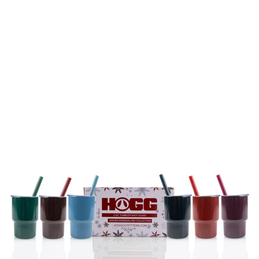 3 oz Mini Shot Tumblers- set of 6