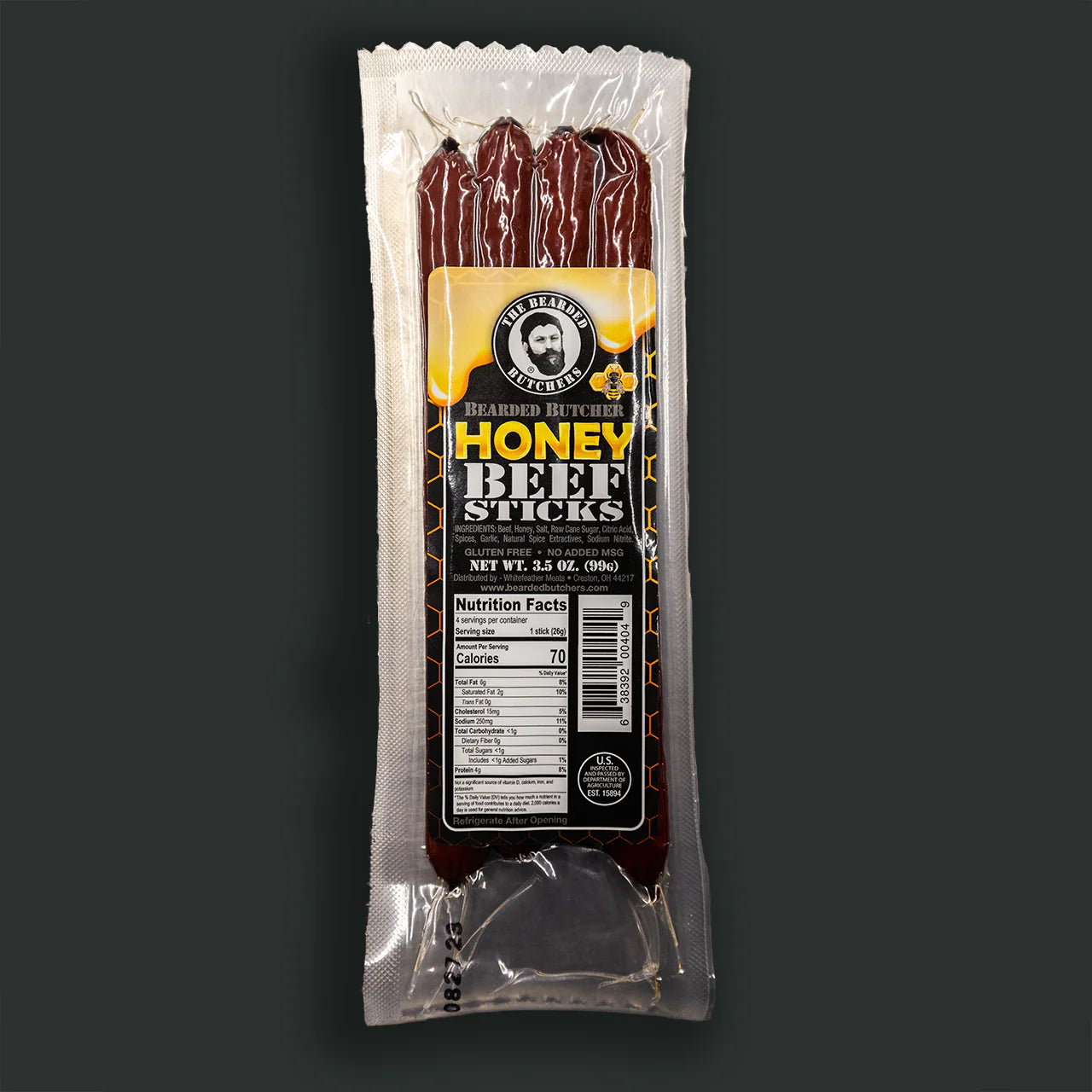Bearded Butcher Beef Sticks 3.5oz