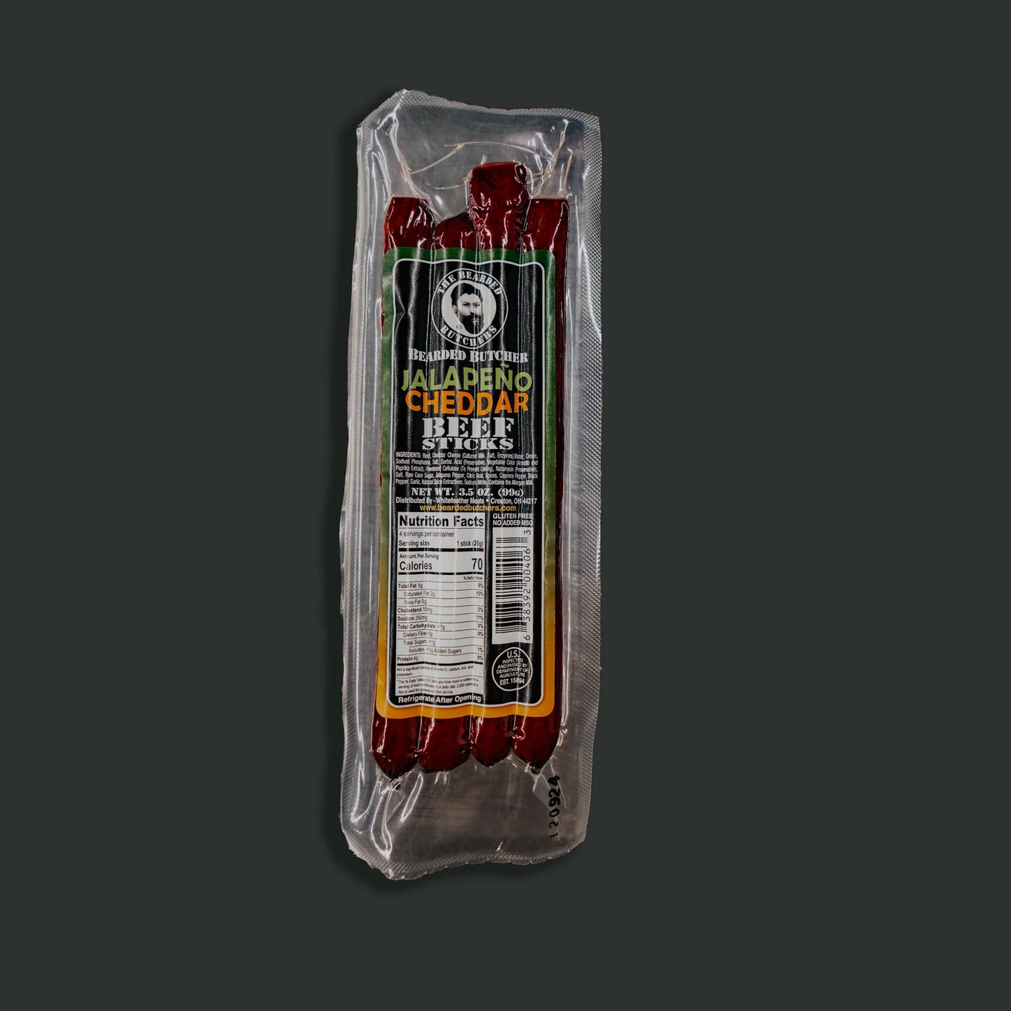 Bearded Butcher Beef Sticks 3.5oz