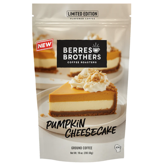 Limited Edition Pumpkin Cheesecake Flavored Coffee- 10oz, Regular, Ground