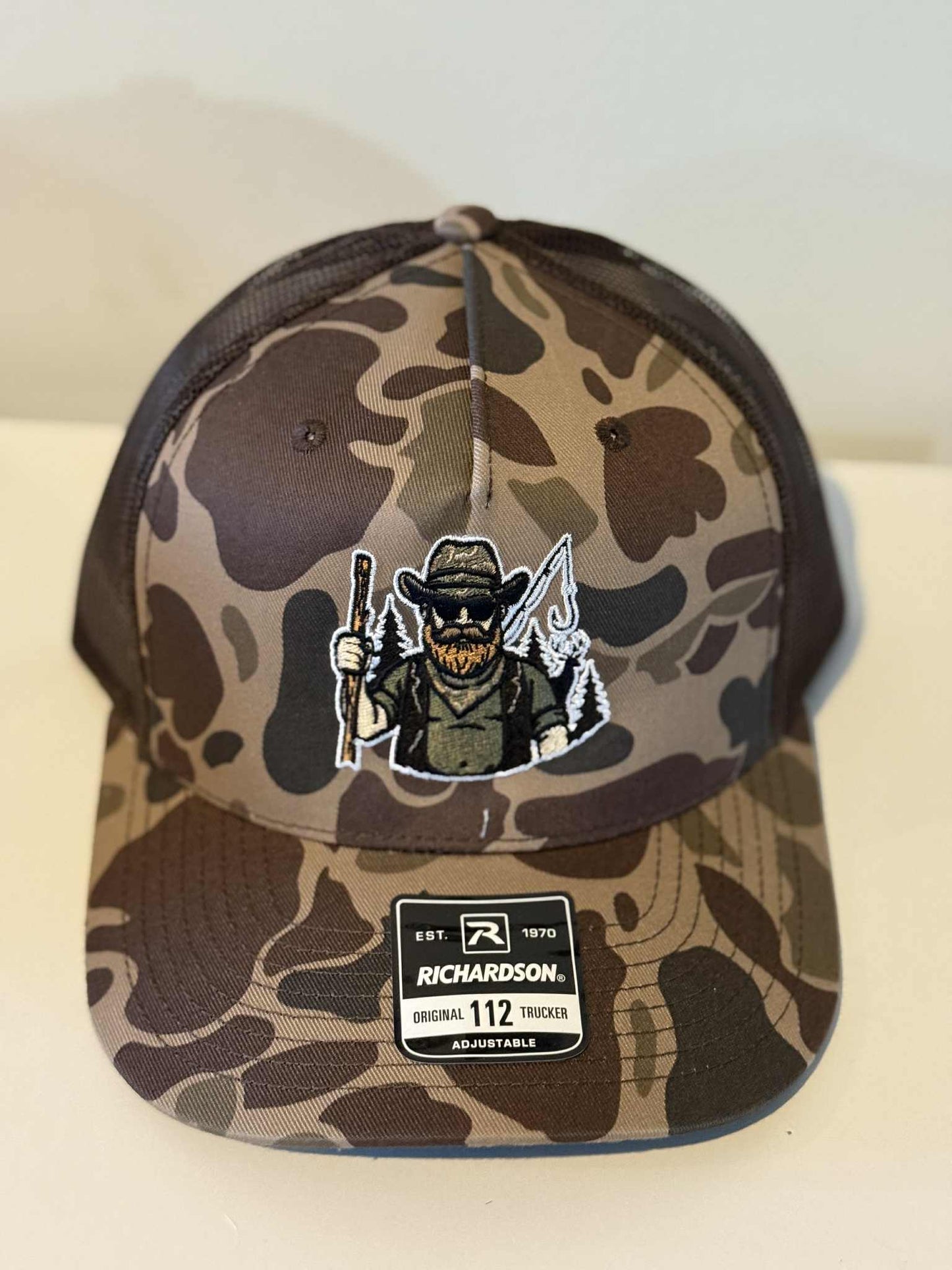 Beer Belly Outdoors- Richardson 112 Trucker Hat-Camo- Multiple Styles
