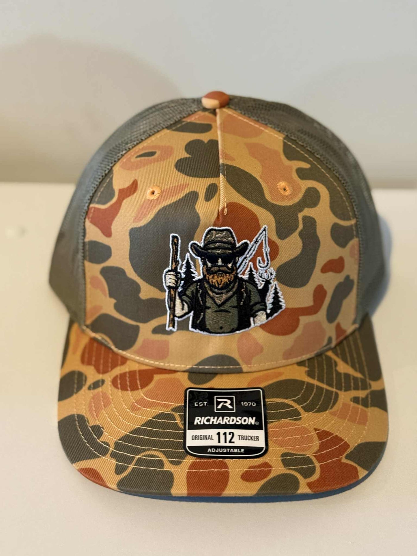 Beer Belly Outdoors- Richardson 112 Trucker Hat-Camo- Multiple Styles