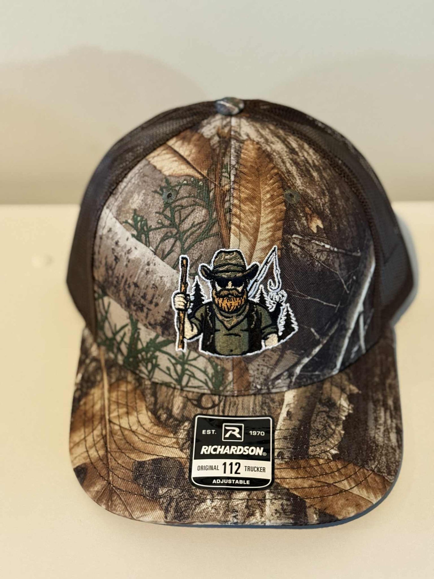 Beer Belly Outdoors- Richardson 112 Trucker Hat-Camo- Multiple Styles