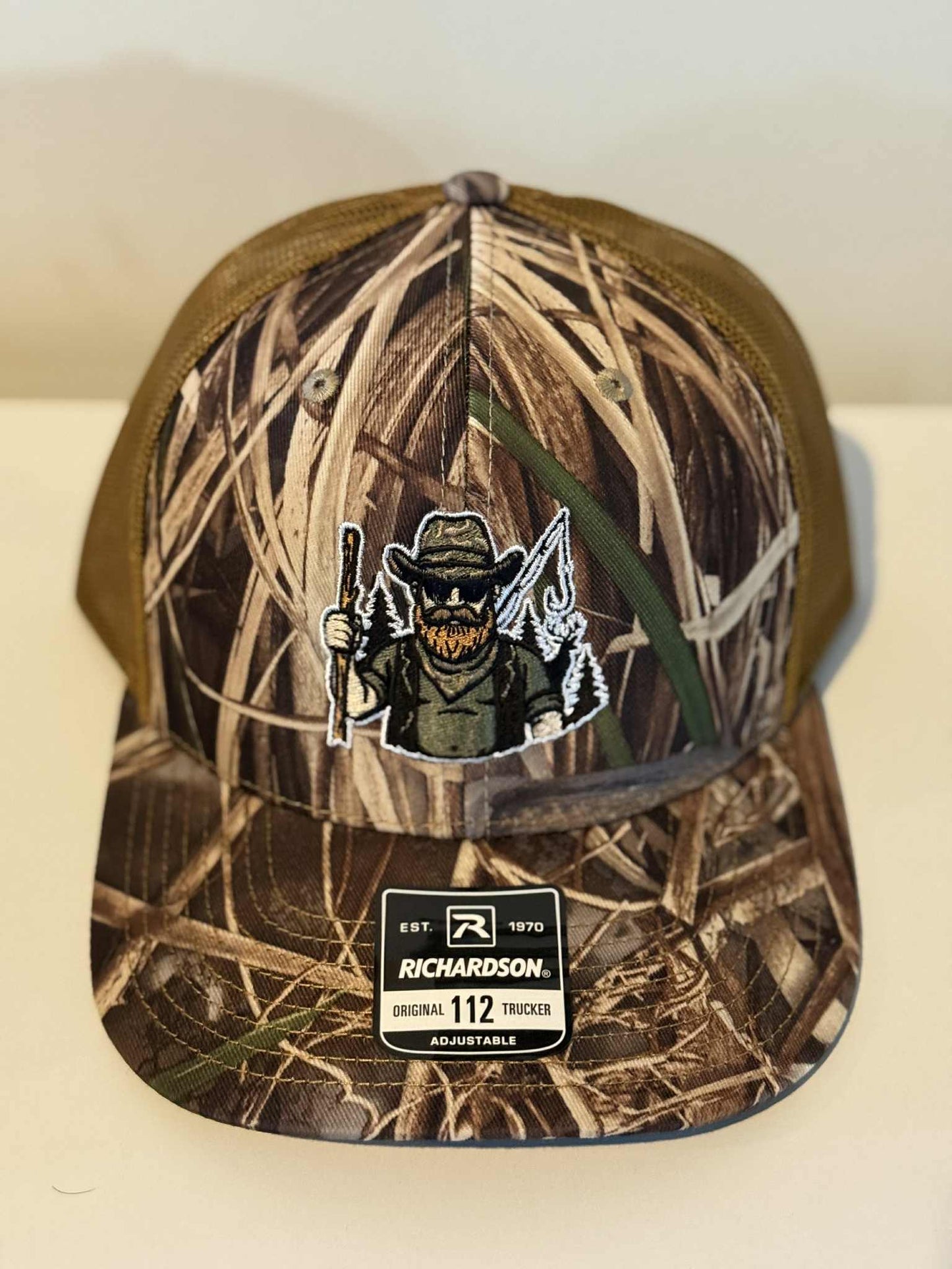 Beer Belly Outdoors- Richardson 112 Trucker Hat-Camo- Multiple Styles