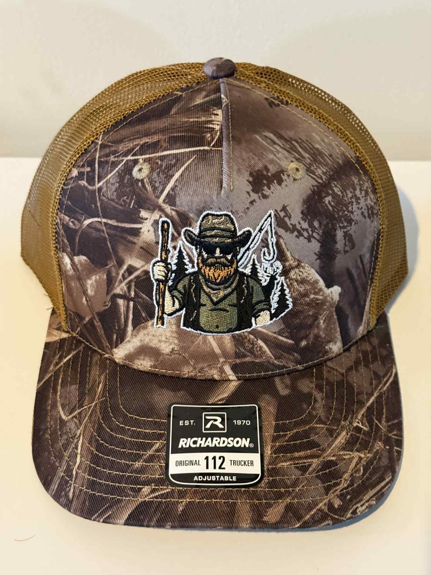 Beer Belly Outdoors- Richardson 112 Trucker Hat-Camo- Multiple Styles