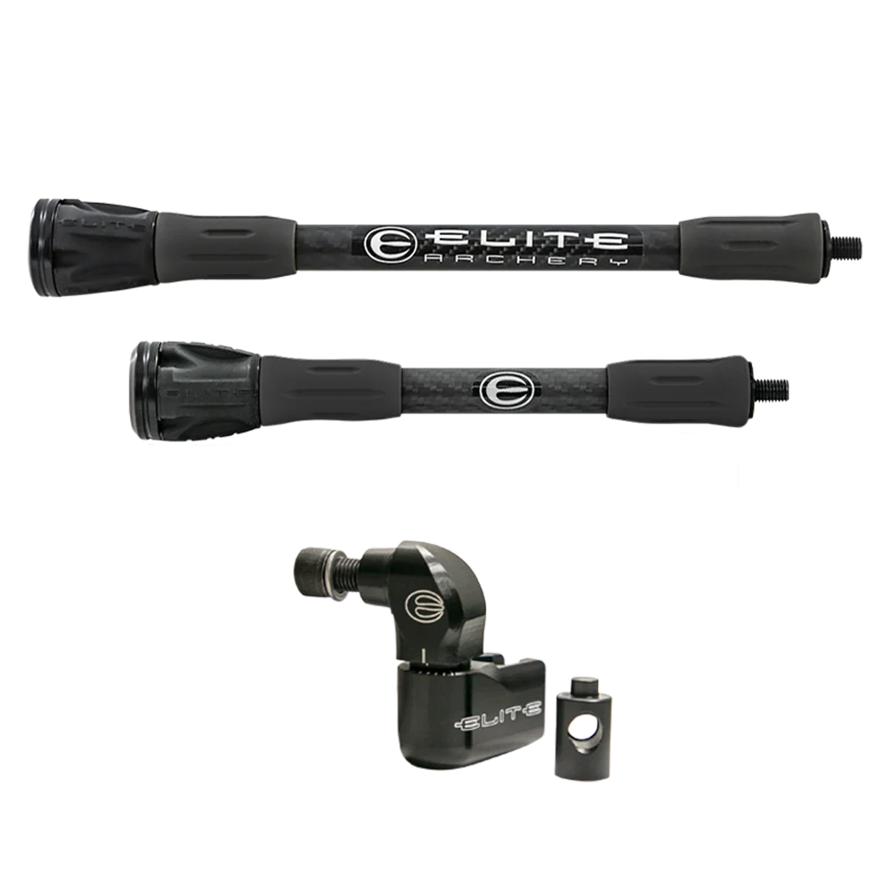 ELITE CARBON MICRO STABILIZER KIT 8/10"- Black