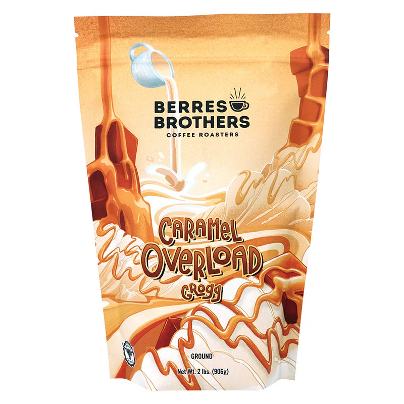 Caramel Overload Grogg Flavored Coffee- 10oz, Regular, Ground