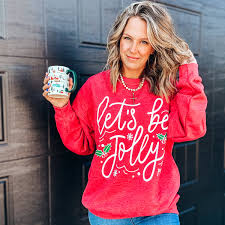 Let's Be Jolly Crewneck