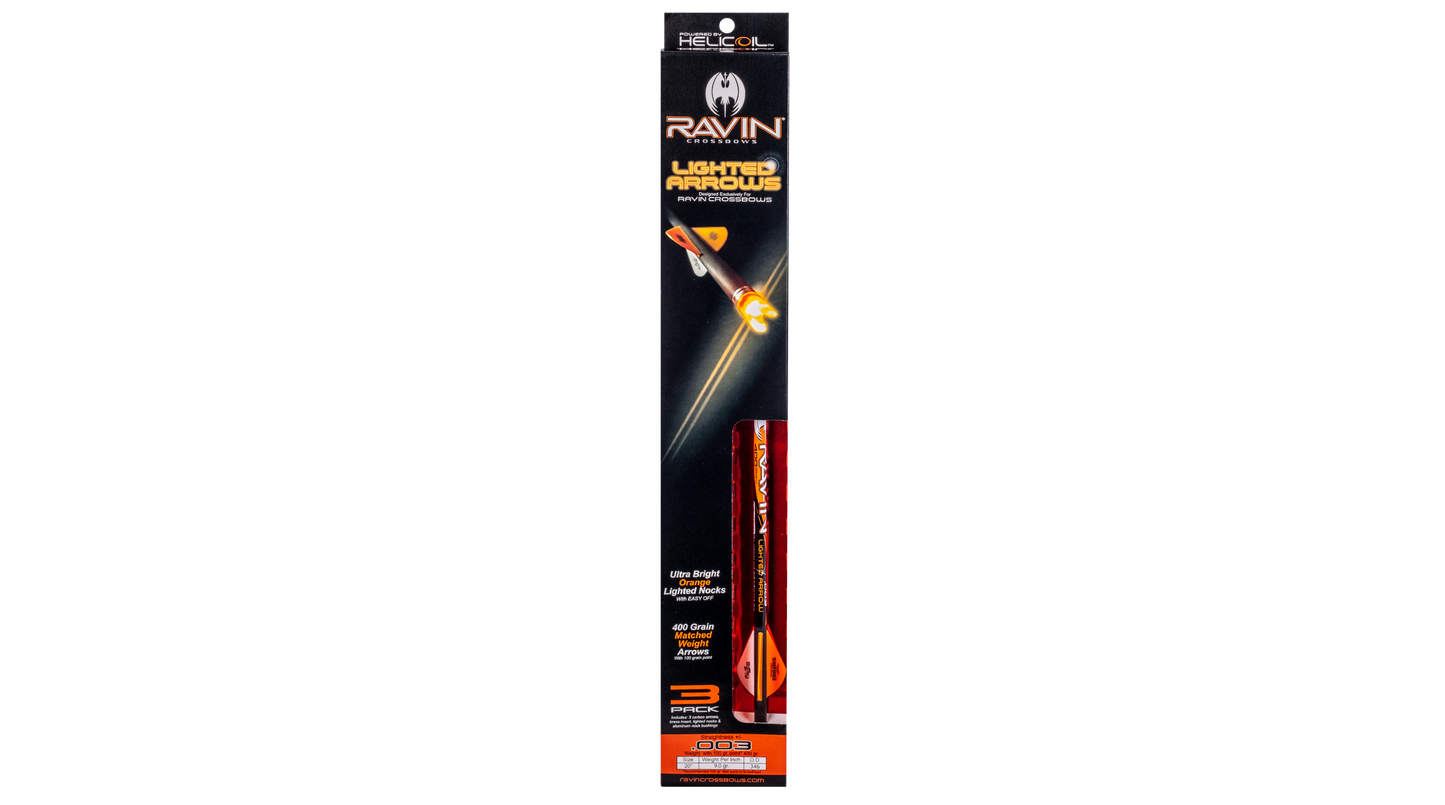 RAVIN .003 MATCH-GRADE LIGHTED ARROWS