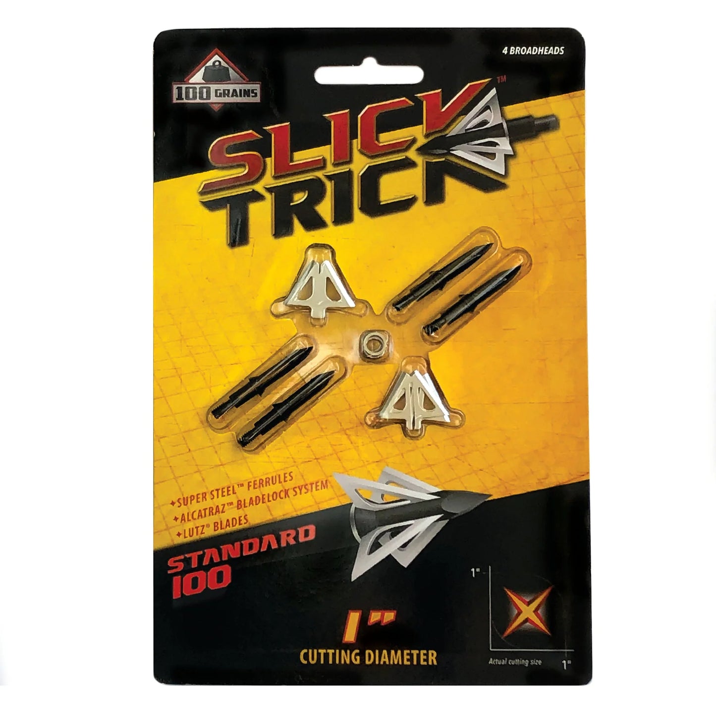 SLICK TRICK- STANDARD BROADHEAD (4 PACK)